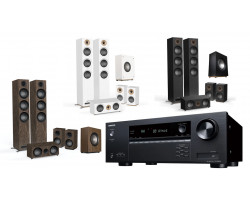 Домашний кинотеатр Jamo S 807 HCS 5.1.2 Dolby Atmos Onkyo TX-SR494